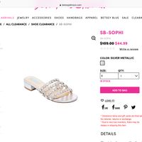 Betsey Johnson flats