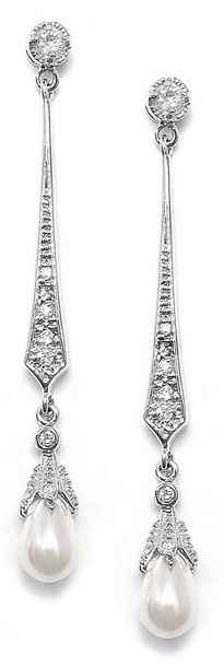 Pearl earrings!!