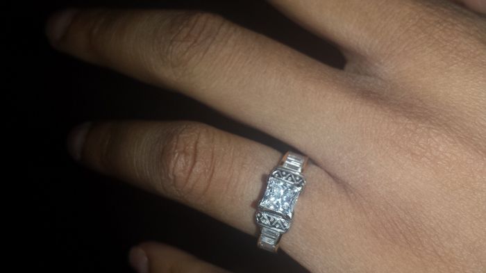 Lesson learn, living in fear; isn't living right.  Wear your rings ladies, show me your rings!