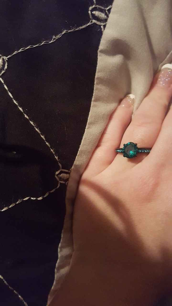 Show me your colored wedding bands!