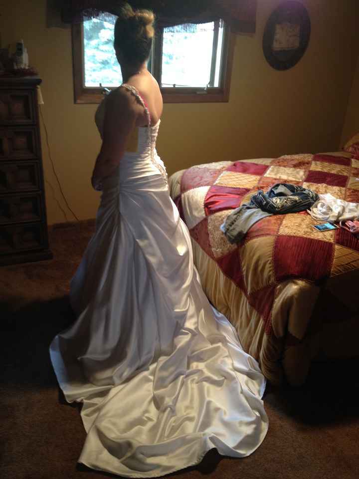 What is your favorite part of your dress?
