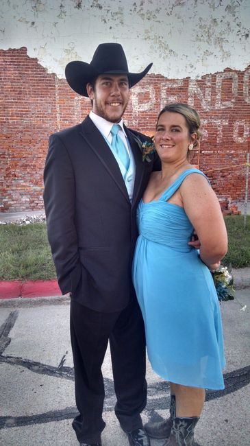 Show me your light blue bridesmaid dresses!