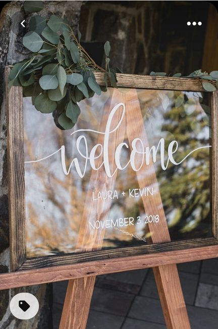 Welcome sign - 1