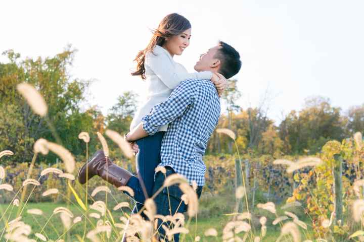 Just received our engagement pics and I'm over the moon!