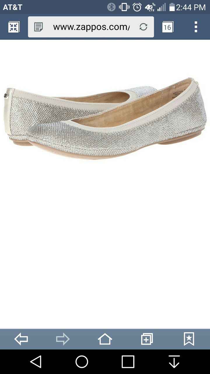 Flats over heels