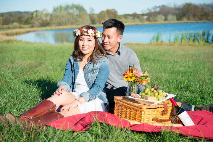 Just received our engagement pics and I'm over the moon!