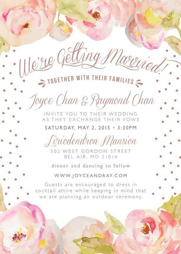 In love with my invitations!