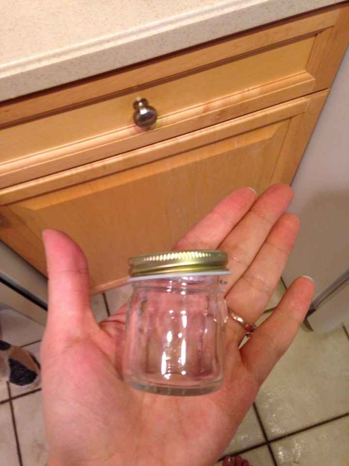 Help! Are my favor jars too small?