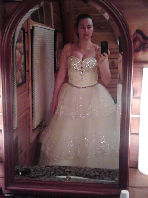 I rang the Bell and Said yes to the dress!! Lets see some of your dresses!!