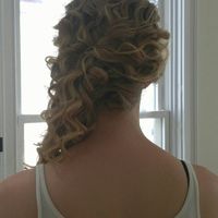 Naturally curly girls - show me your wedding hair!