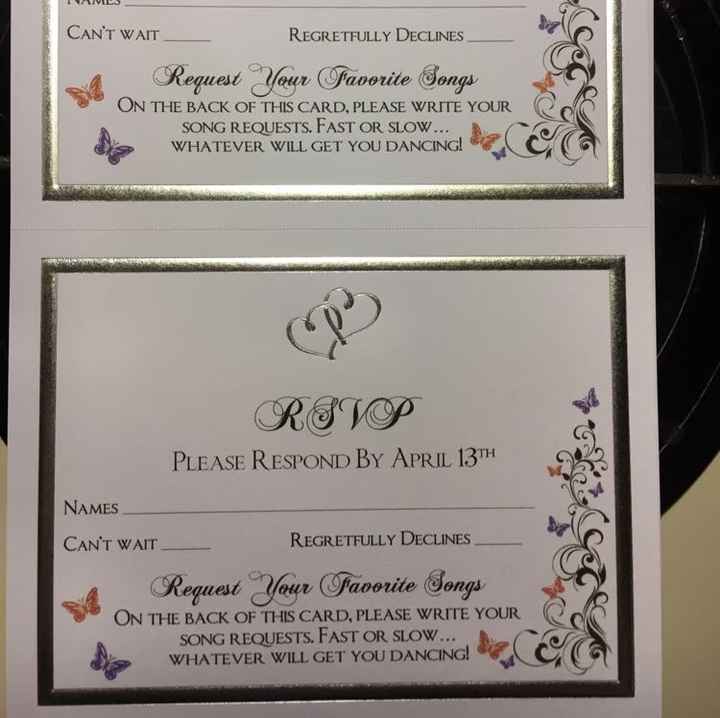 RSVP cards