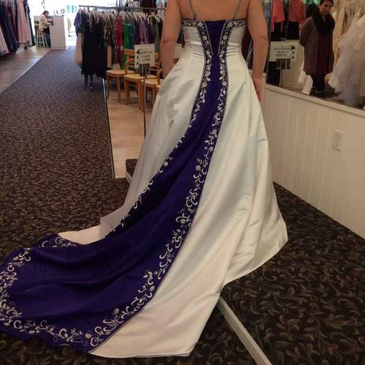 Wedding dress help!