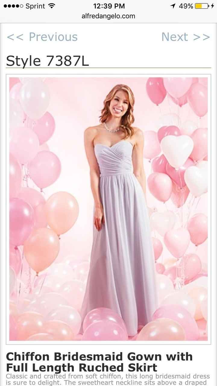 Do you know this BM Dress??