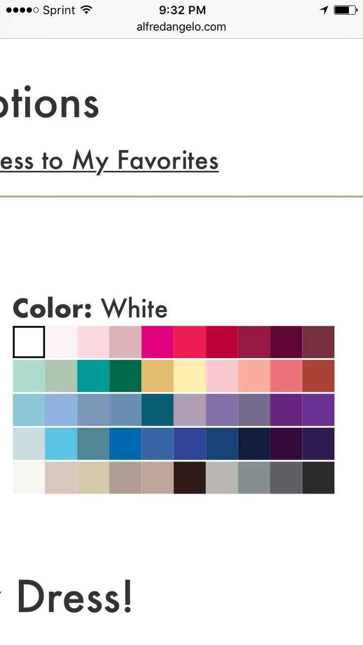 Dye a Bridesmaid Dress?