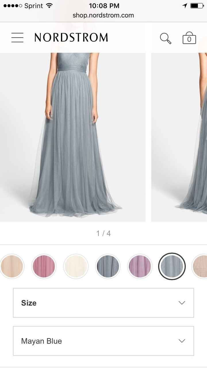 Dye a Bridesmaid Dress?