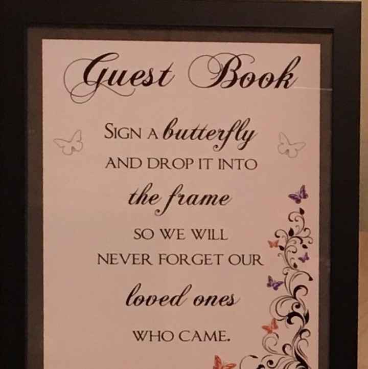 Let me see your wedding signs!