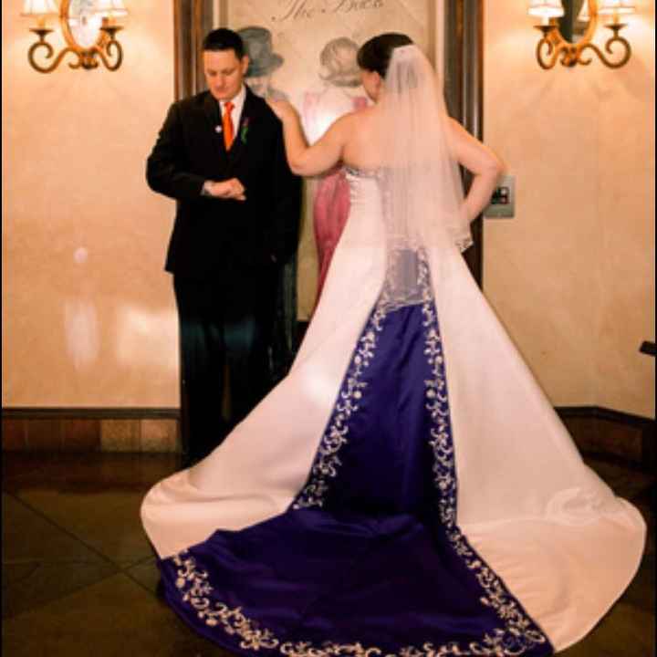 Colored/Tinted or Non'Traditional' Dress?
