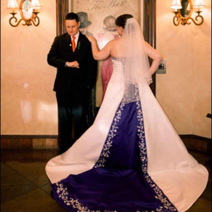  Non Traditional Wedding Gown color - 1