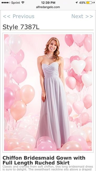Do you know this BM Dress??