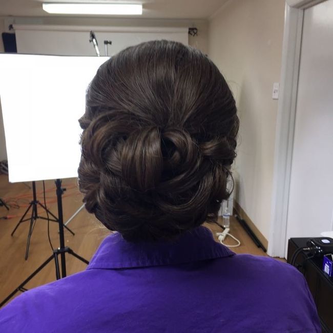 Wedding hair for fine hair