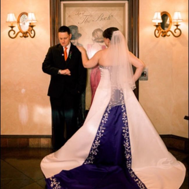 Any brides NOT wearing a cathedral veil?