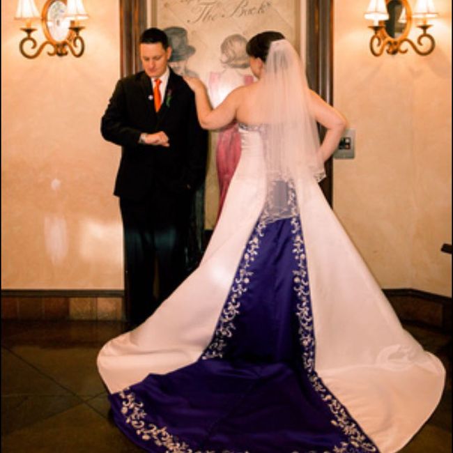 Colored Wedding  Dresses - show me your dresses! - 1