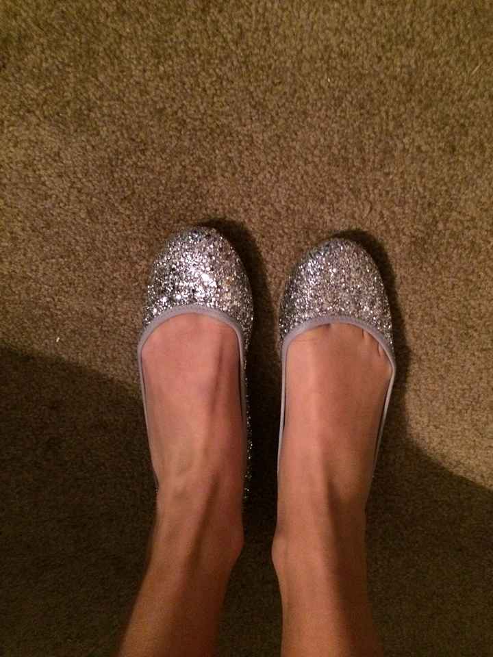 Anyone NOT wearing heels???