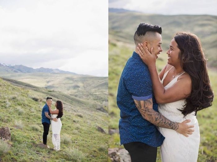 We got our engagement pictures back!