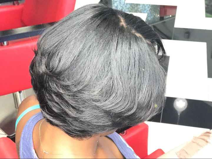 Hair Trials for Afro-American Brides
