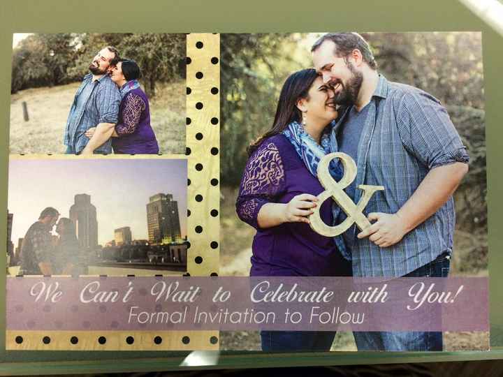 Save the Dates are In!