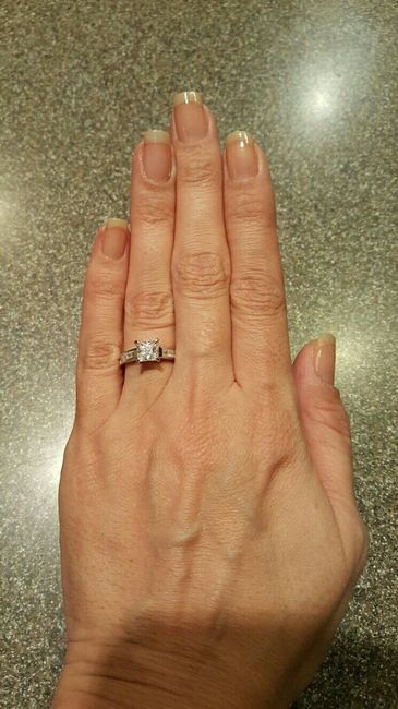 Let's see those beautiful rings lady's!