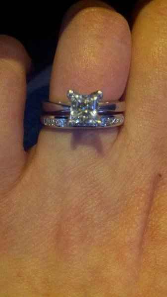 bought my wedding band! Pic!!