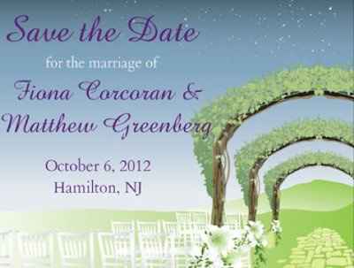 Our Save The Date Postcards