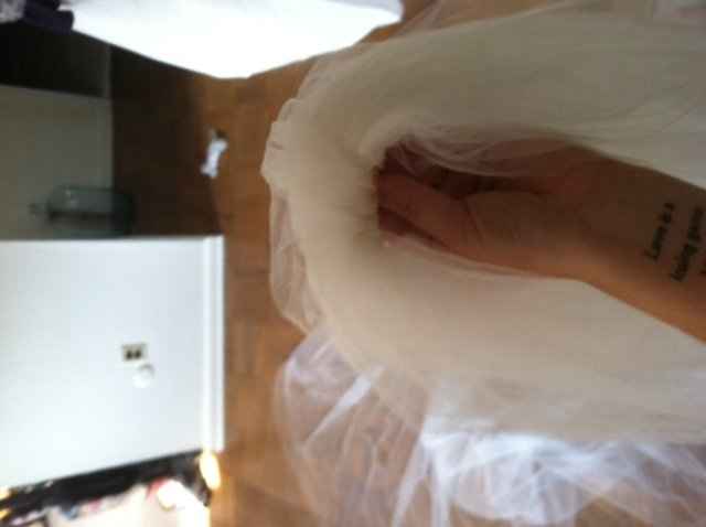 my diy veil.. definitely a cost effective option