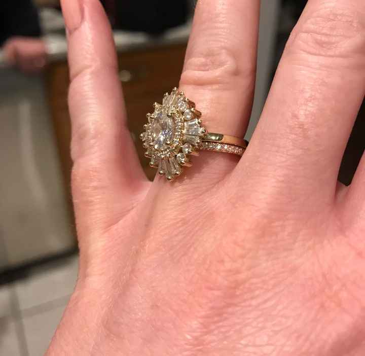  How did you decide design of e-ring/wedding band? - 2