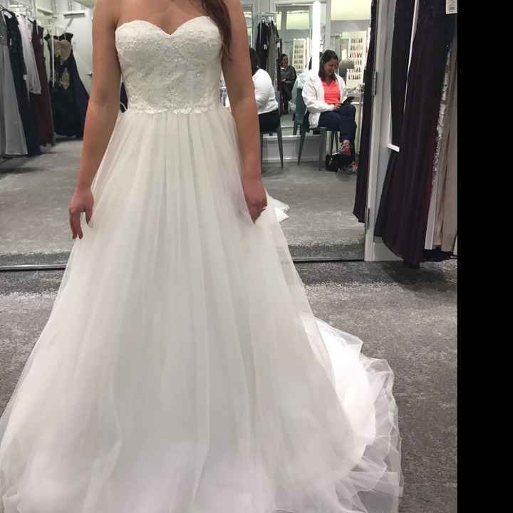 First Round Dress Shopping! - 1
