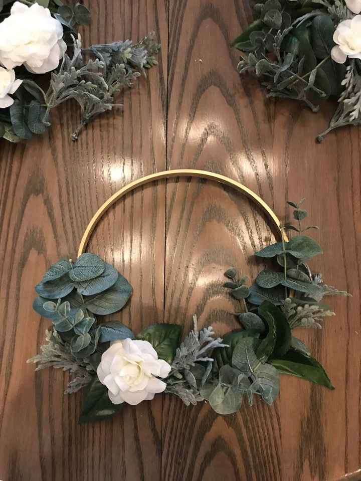 Greenery Hoops