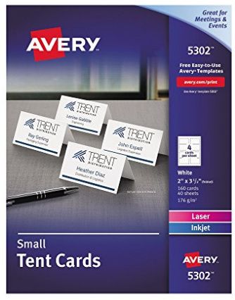 Tent Cards