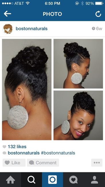 Curly hair updo suggestions