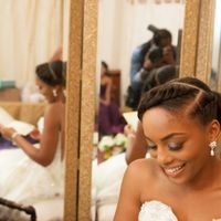 Calling all (African American) Natural hair brides,what is your wedding day hairstyle ?