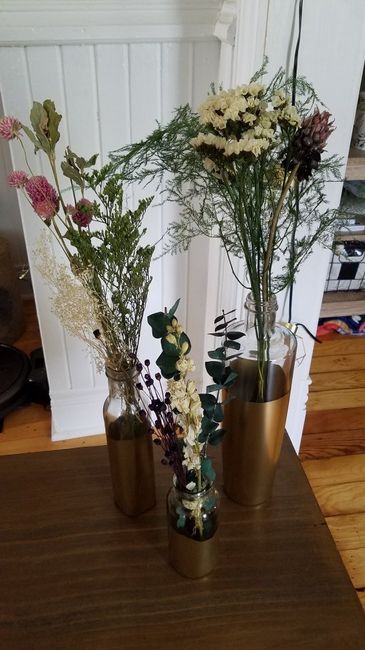 diy Dried Floral Centerpieces - 2