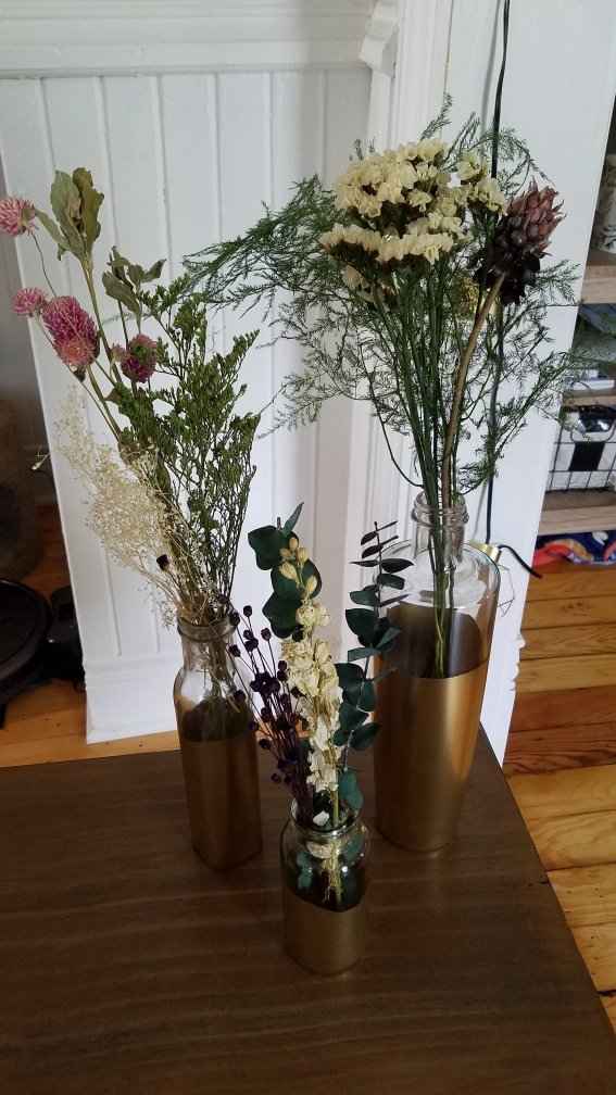 diy Dried Floral Centerpieces - 2