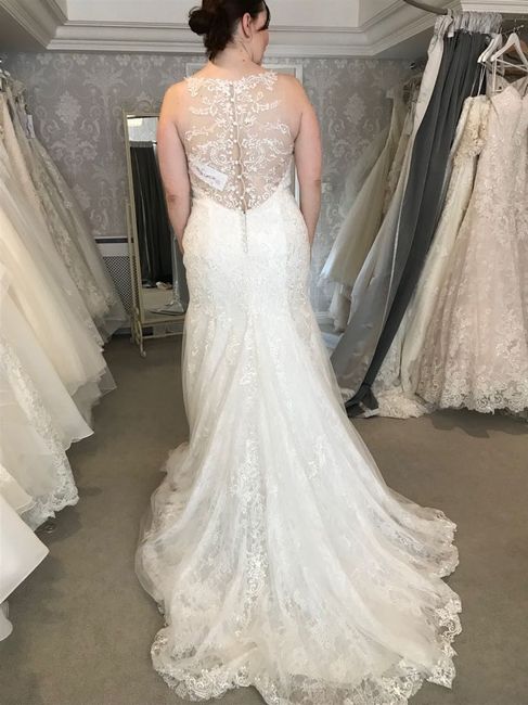 back of dress