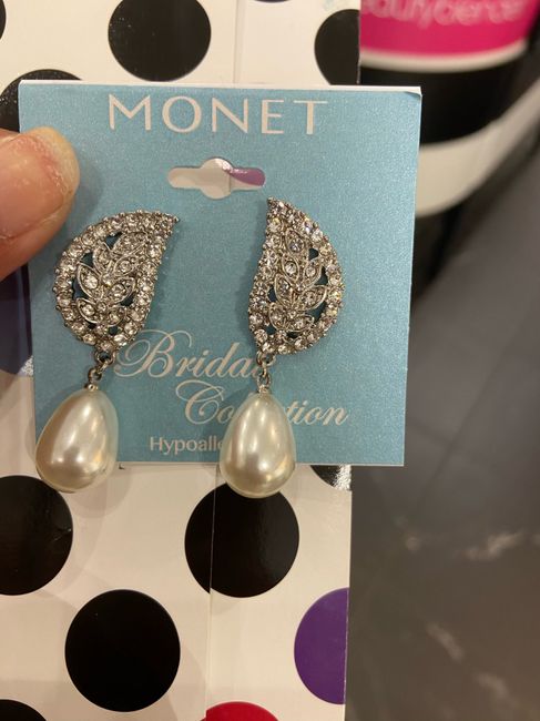 jc Penny has a sale on their wedding earrings - 1