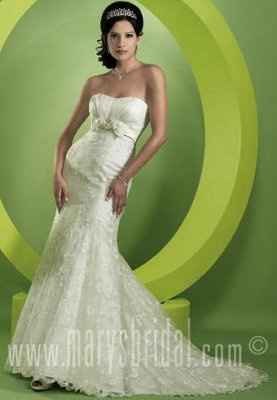 Mary's Bridal - Moda Bella collection...anyone have experience?