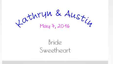 Escort Cards