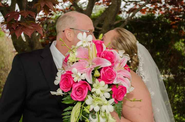 Cascading bouquet