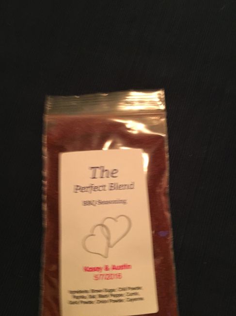 Cute?? BBQ Seasoning Favors- UPDATE with pics