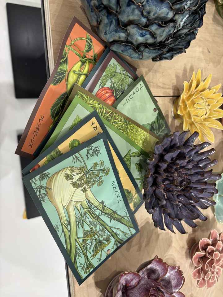 Seed packs, natural, organic by the sea