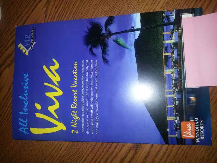 All inclusive resort prize...is this a scam?